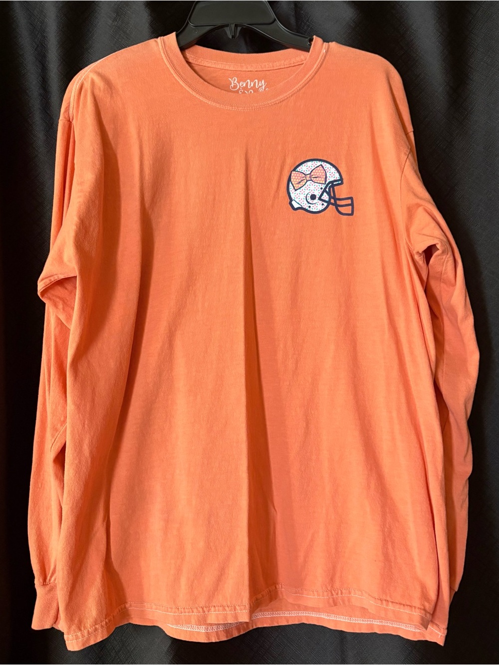 “It’s Time For Football Y’all” Orange Long Sleeve Tee